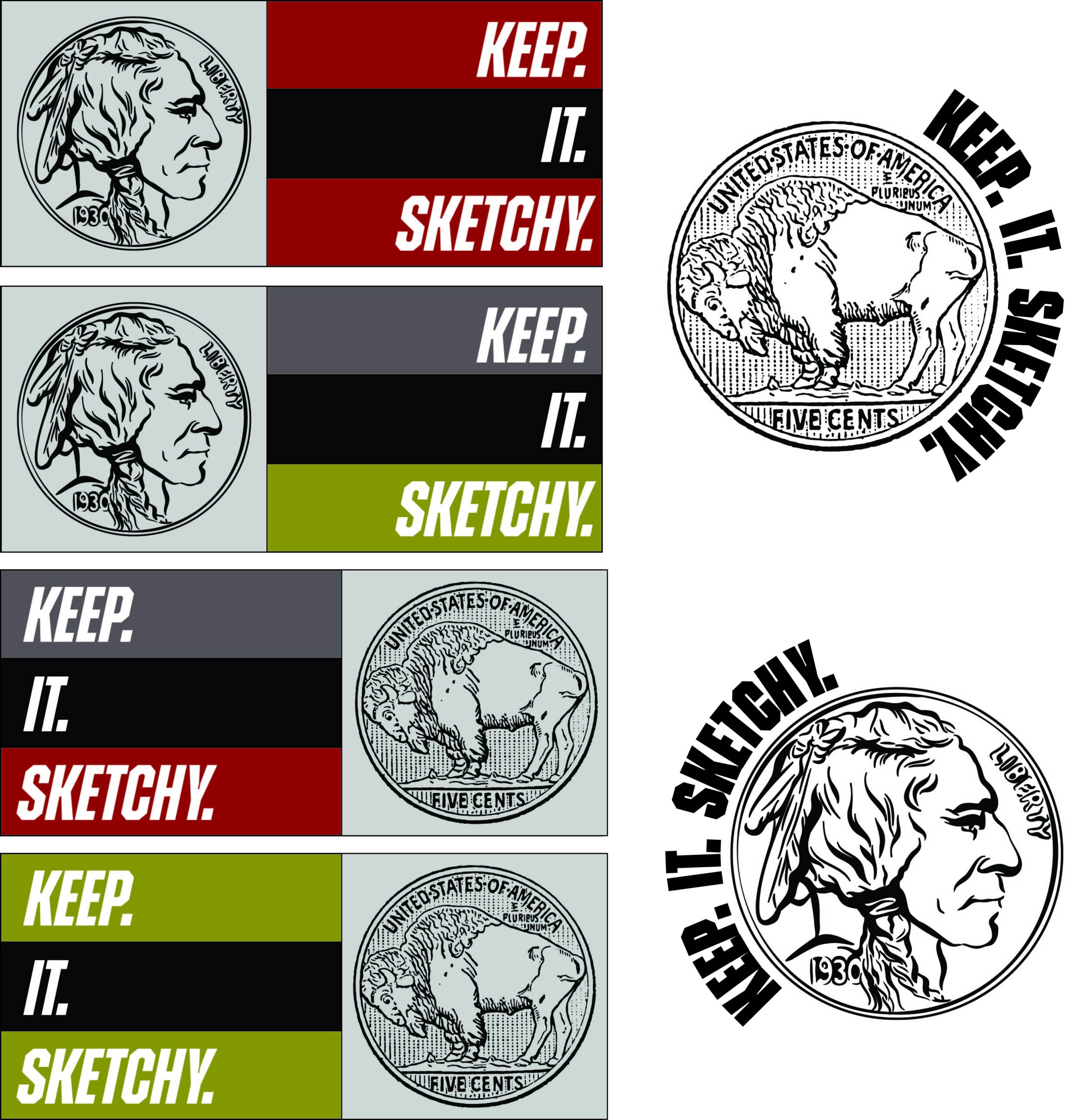 Logo Design for Keep It Sketchy graphic design